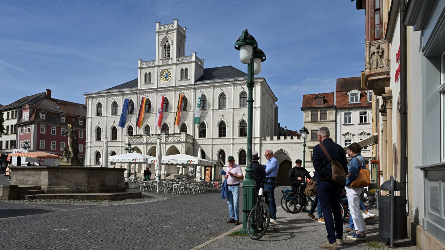 Weimarer Stadtrat streicht Geld für Bürgerbündnis (Illustration) Foto: Martin Schutt/dpa