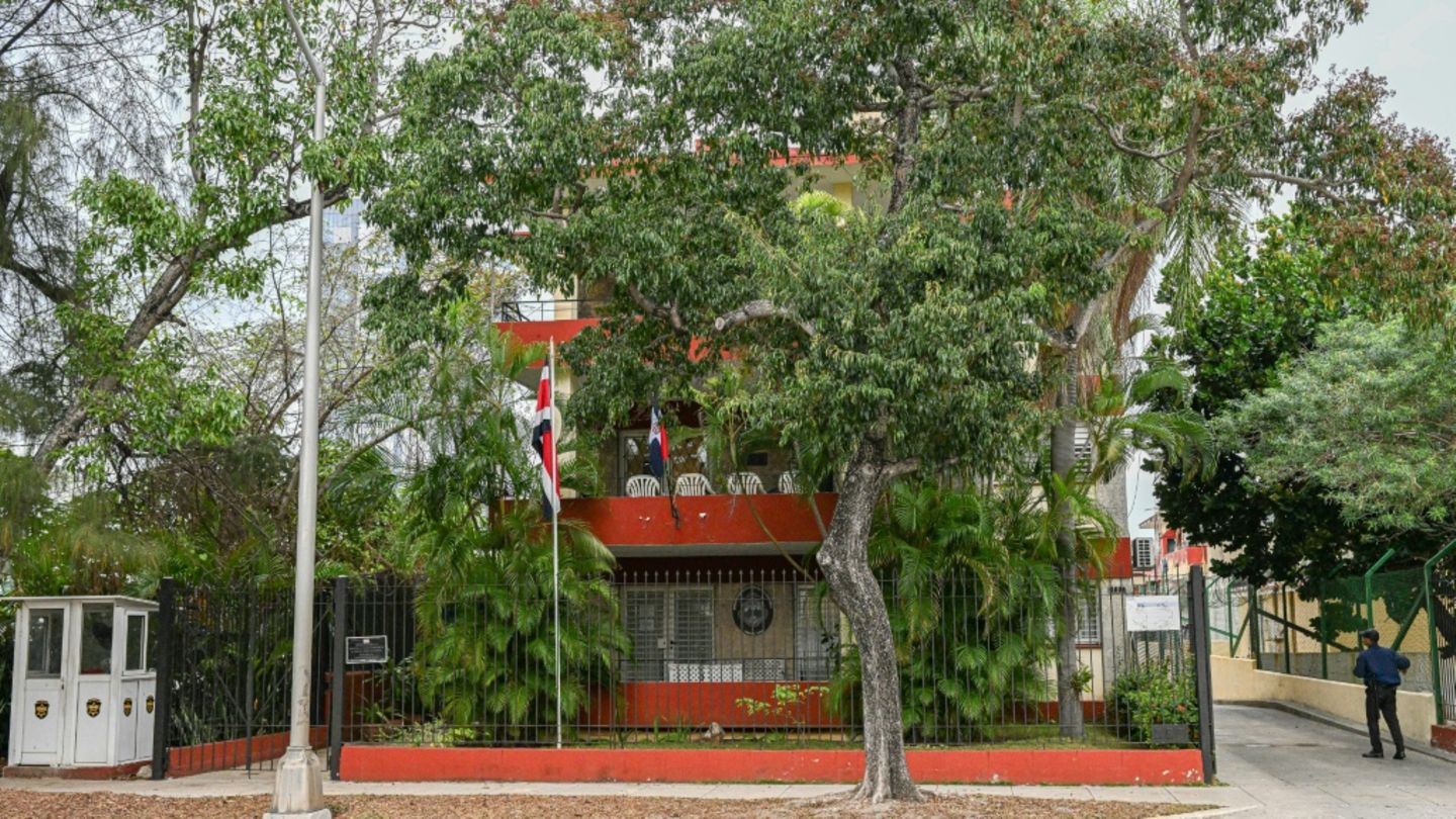 Die Botschaft von Costa Rica in Havanna