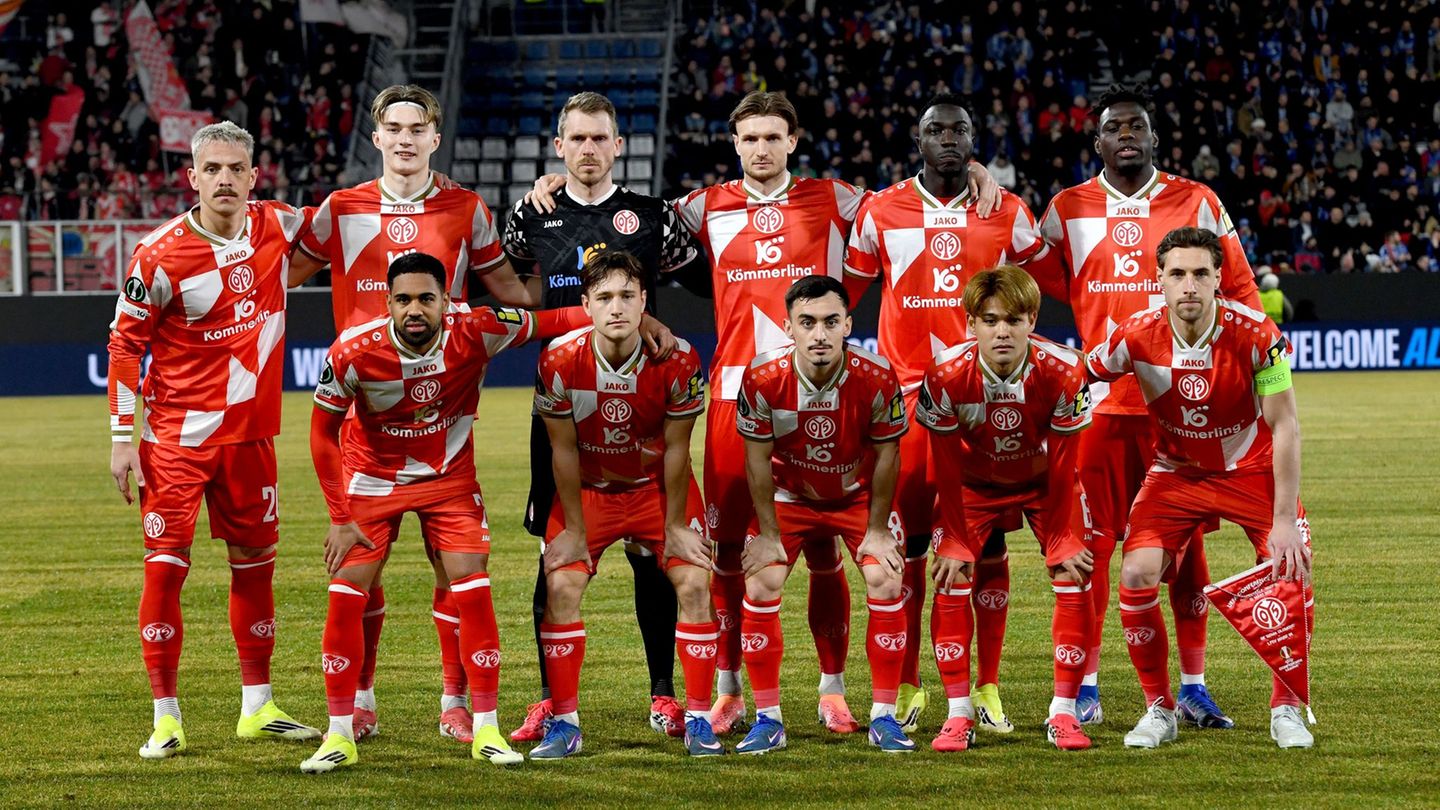 Im Rückspiel gegen Olmütz will Mainz den Einzug ins Conference-League-Viertelfinale perfekt machen. (Archivbild) Foto: Peøina Lu