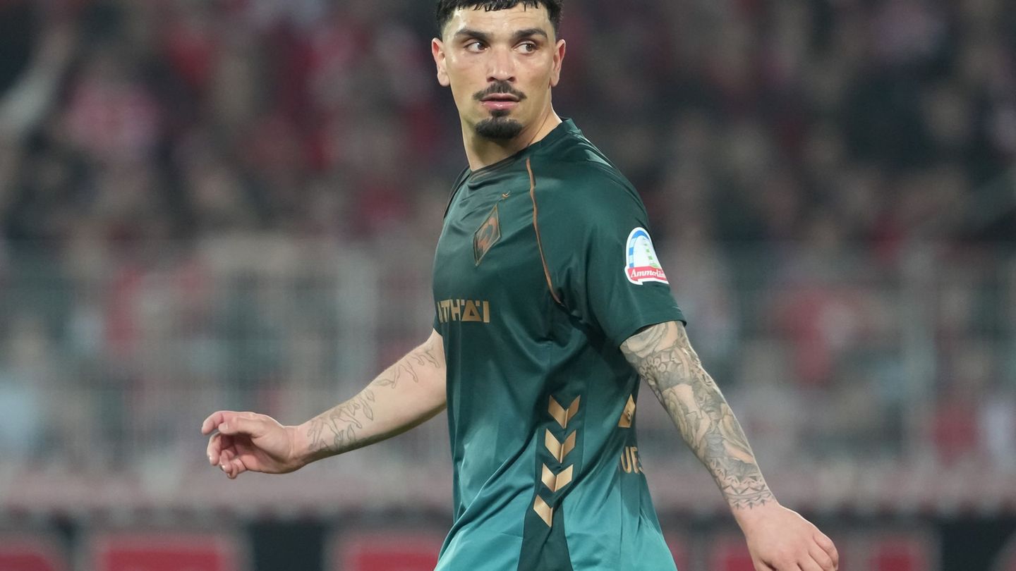 Bremens Cameron Puertas verpasst die Fußball-WM im Sommer. (Archivbild) Foto: Soeren Stache/dpa