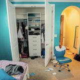 All die leeren Zimmer: Unordnung