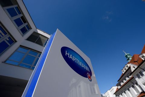 Hartmann mit Gewinnrückgang. (Archivbild) Foto: Stefan Puchner/dpa