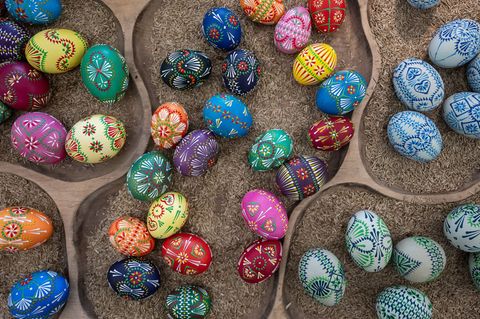 Tradition erleben: Sorben präsentieren Osterbräuche. (Archivbild) Foto: Paul Glaser/dpa/ZB