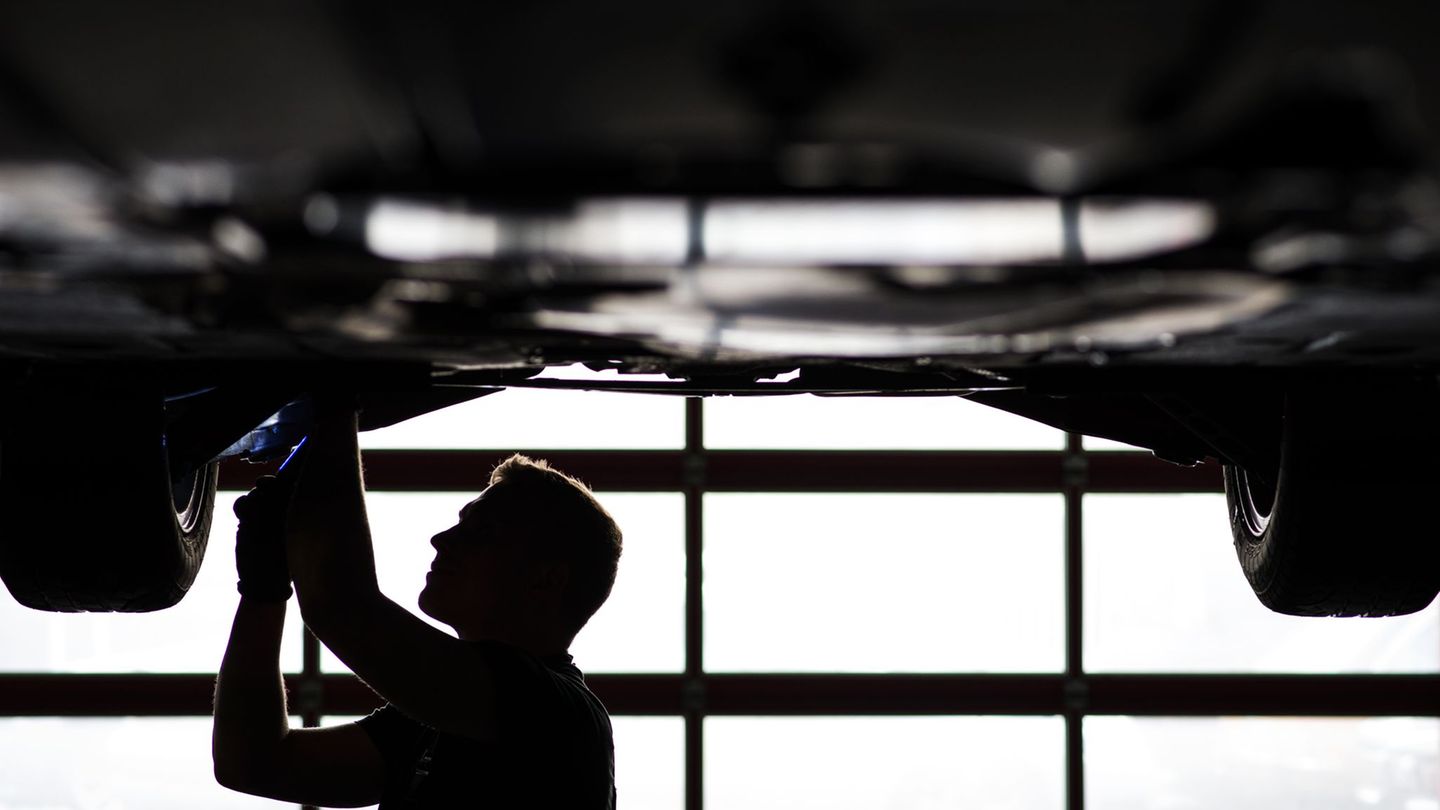 Unter anderem untersuchten die Fachleute Hebebühnen in den Kfz-Betrieben. (Symbolbild) Foto: David-Wolfgang Ebener/dpa