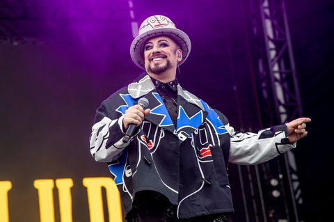 Der britische Popstar Boy George soll beim diesjährigen Eurovision Song Contest (ESC) auftreten. (Archivbild) Foto: Amy Harris/I