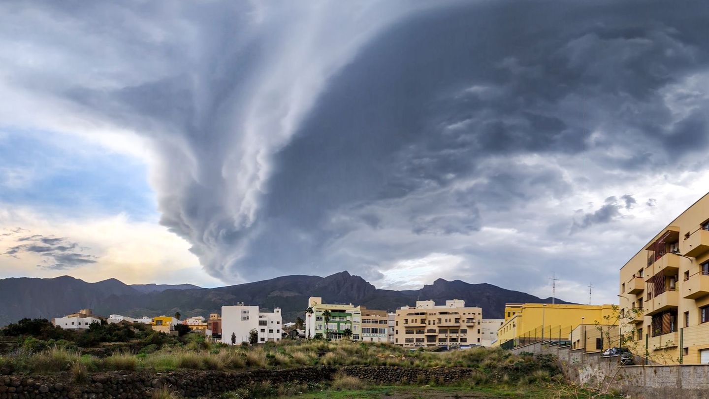 Auf den Kanarischen Inseln wird es in den kommenden Tagen zu extremen Unwettern kommen.