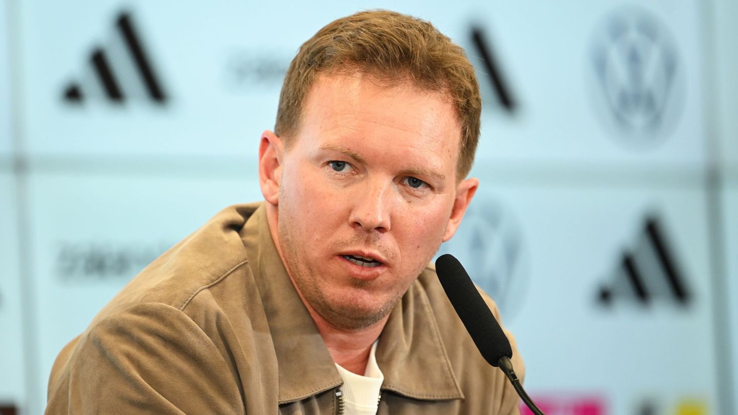 Julian Nagelsmann präsentiert seinen ersten Kader im WM-Jahr. Foto: Florian Wiegand/dpa