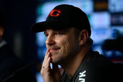 Trainer Lukas Kwasniok steht beim 1. FC Köln unter Druck. (Archivbild) Foto: Gregor Fischer/dpa