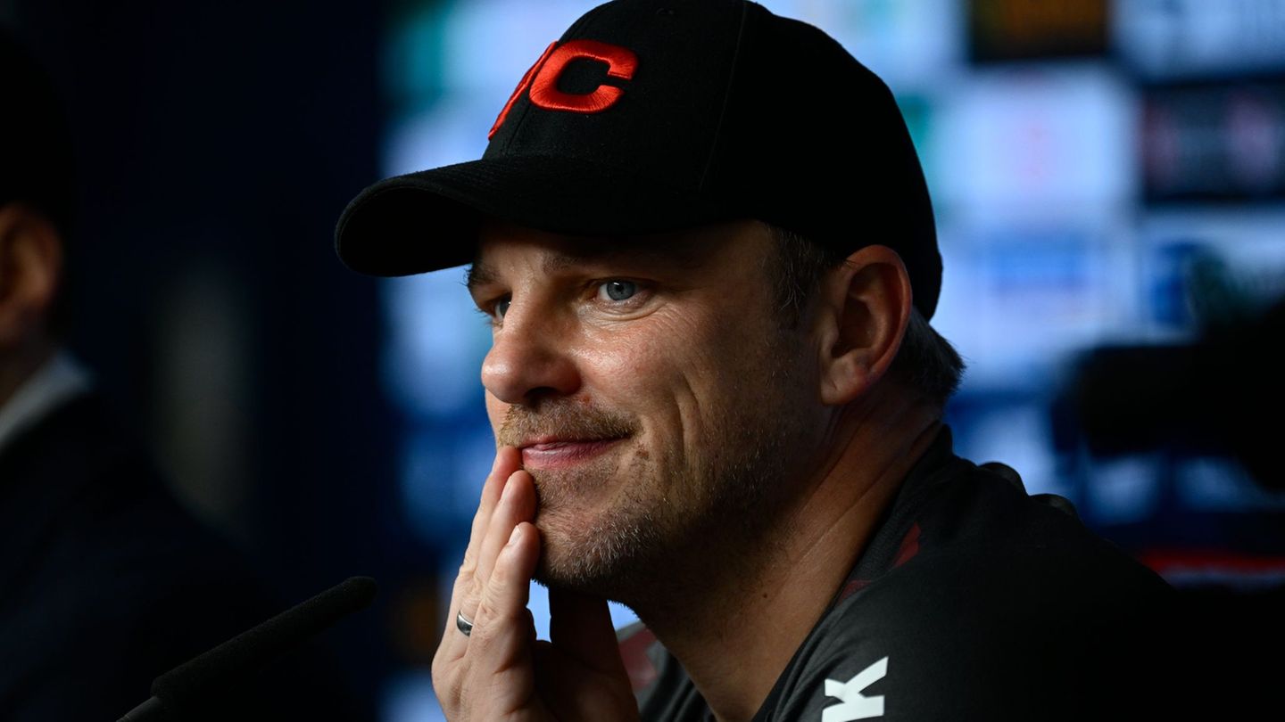 Trainer Lukas Kwasniok steht beim 1. FC Köln unter Druck. (Archivbild) Foto: Gregor Fischer/dpa