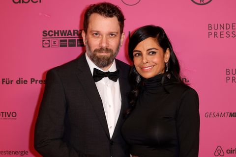 Christian Ulmen und Collien Fernandes im Jahr 2024 beim Bundespresseball