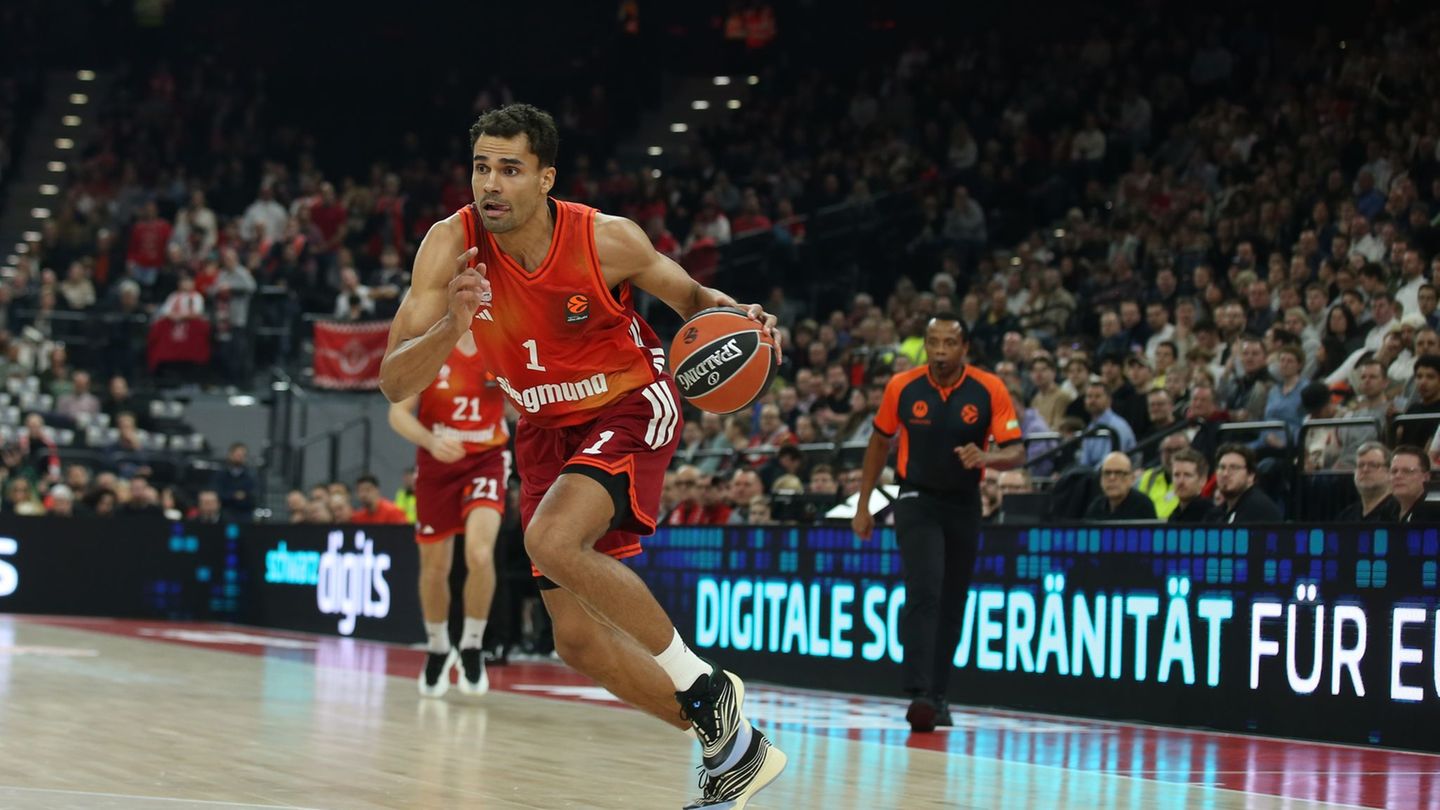 Oscar da Silva war Bayerns bester Werfer gegen Dubai. Foto: Matthias Stickel/dpa