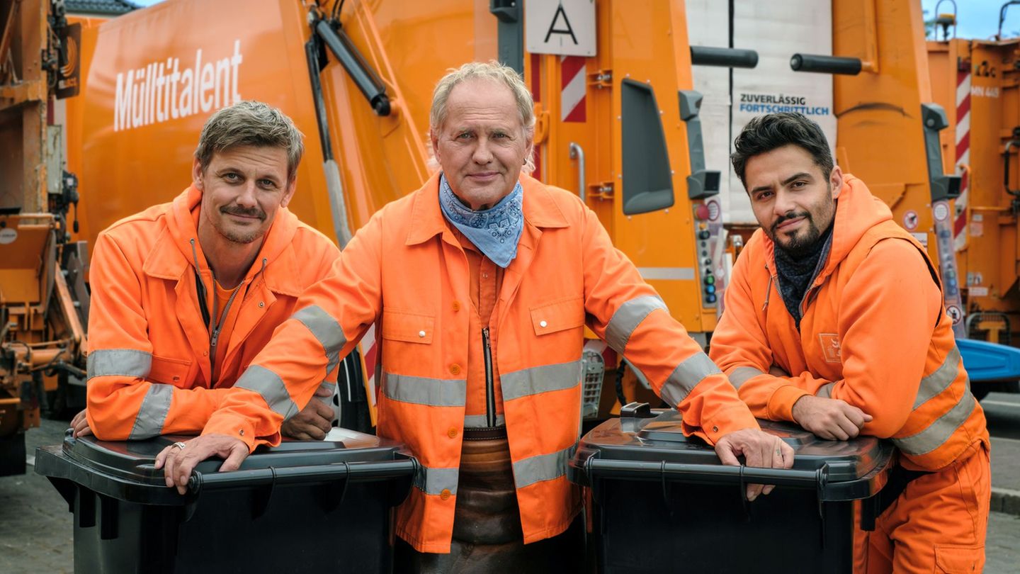 In der ARD-Reihe "Die drei von der Müllabfuhr" geht es diesmal um ein linkes Kulturzentrum. (Handout) Foto: Conny Klein/ARD Dege