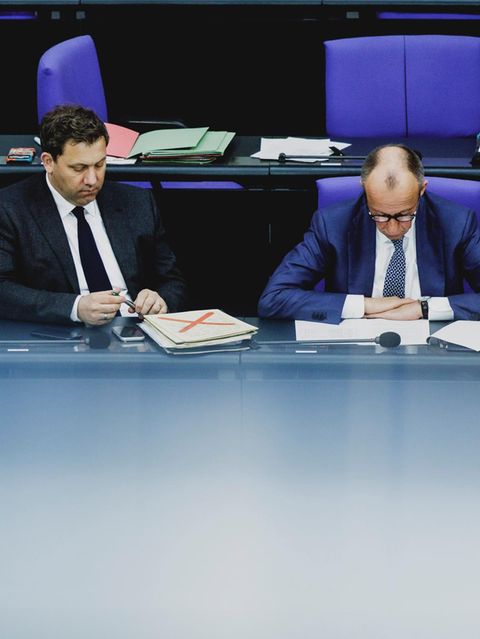 Bundesfinanzminister Lars Klingbeil oder Bundeskanzler Friedrich Merz