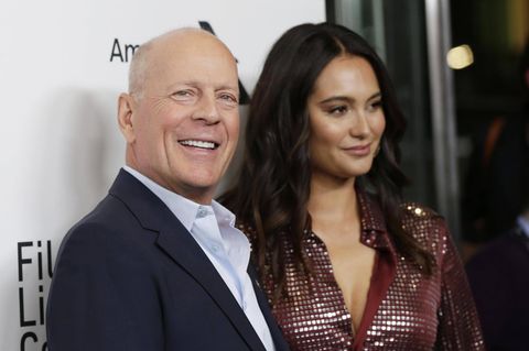 Ein Bild aus vermutlich einfacheren Zeiten, hier von 2019: Bruce Willis und seine Ehefrau Emma Heming-Willis