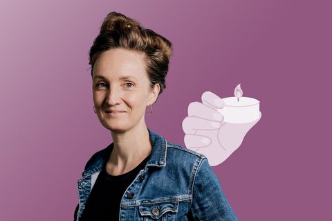 Thema Trauer: Montage mit der Kolumnistin Helen Bömelburg