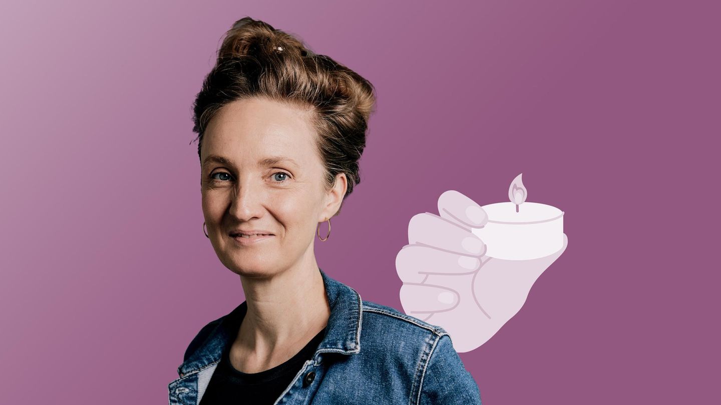 Thema Trauer: Montage mit der Kolumnistin Helen Bömelburg