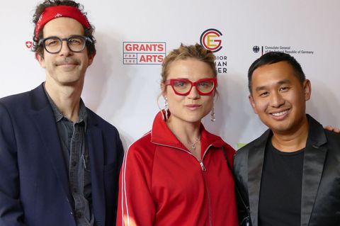 Mala Emde wurde mit einem Preis für ihre Schauspielkunst geehrt. Foto: Barbara Munker/dpa