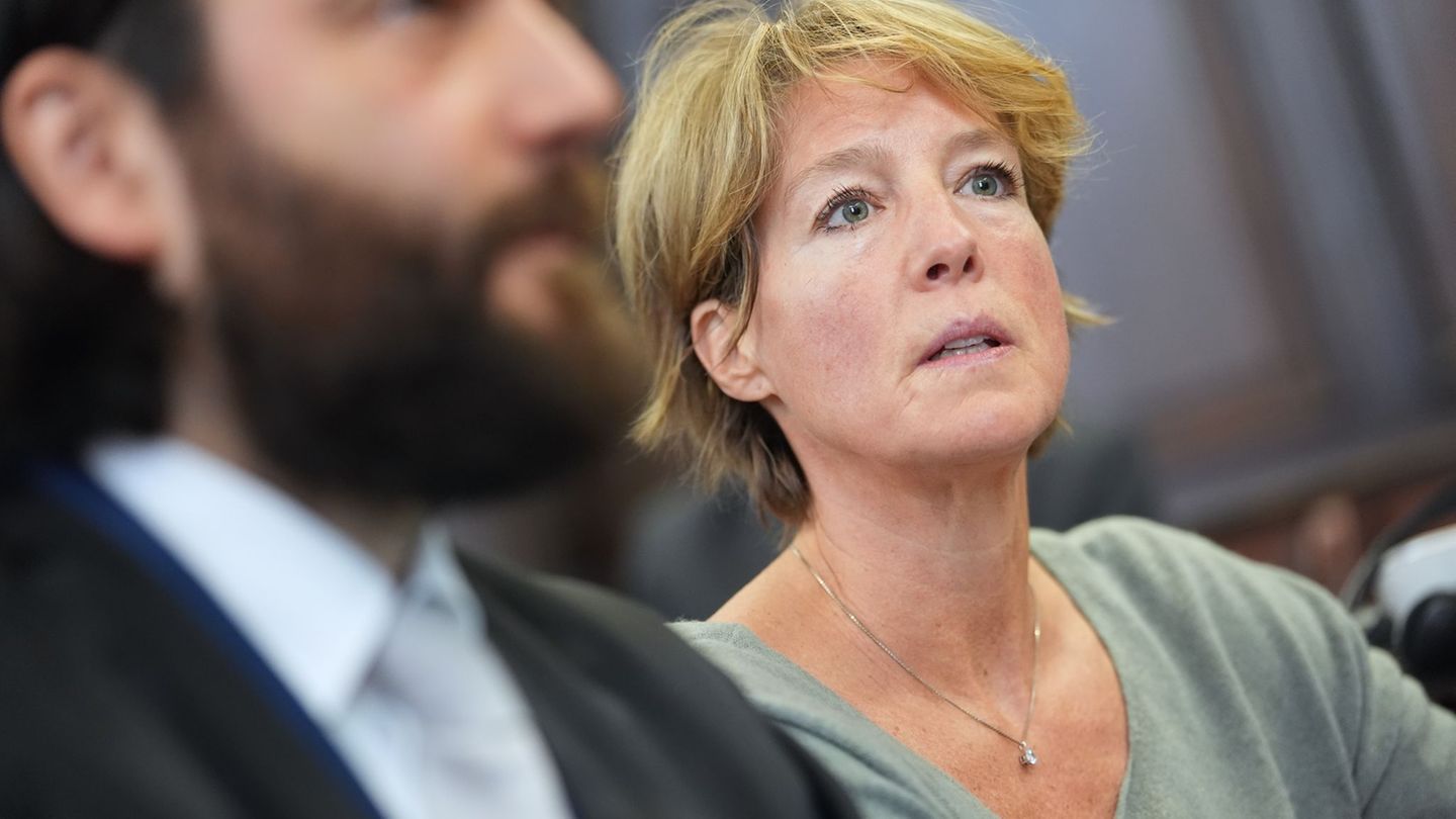 Christina Block soll die Entführung in Auftrag gegeben haben. Foto: Marcus Brandt/Pool dpa/dpa