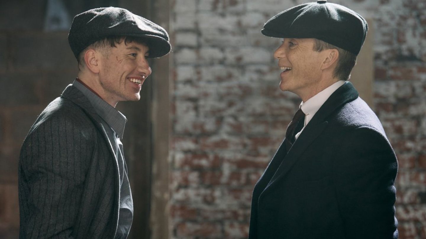 Cillian Murphy (re.) und Barry Keoghan glänzen in "Peaky Blinders: The Immortal Man".