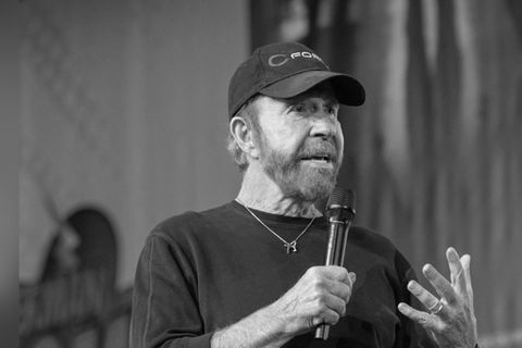 Chuck Norris 2018 bei einem Auftritt in Dortmund. Der Actionstar ist im Alter von 86 Jahren verstorben.