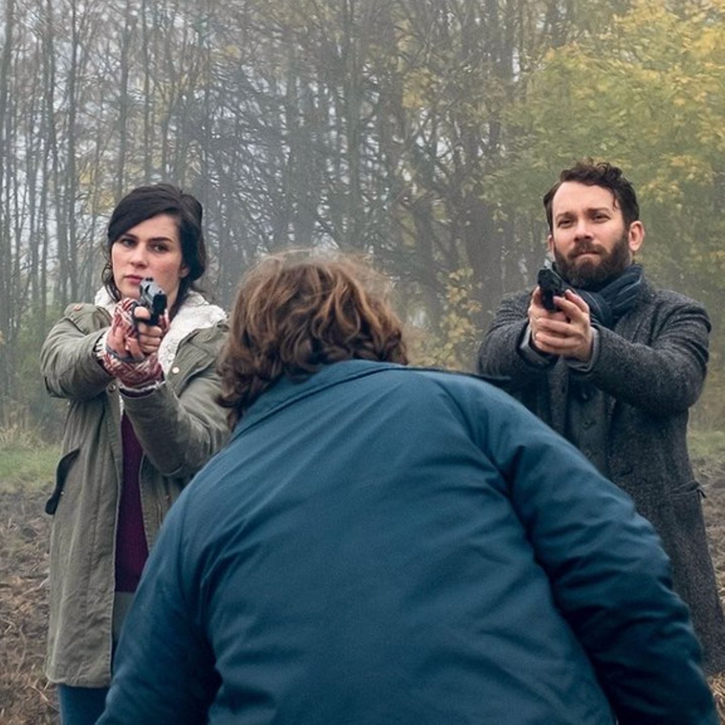 Christian Ulmen war zwischen 2013 und 2021 neben Nora Tschirner im Weimarer "Tatort" zu sehen, hier in "Tatort: Die robuste Ro