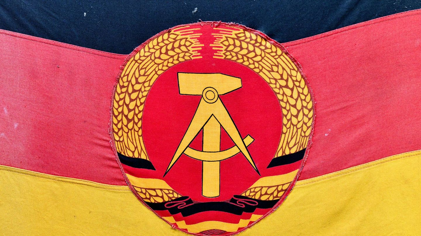 Viele Symbole der DDR sind schnell aus der Öffentlichkeit verschwunden. (Archivbild) Foto: Patrick Pleul/dpa-Zentralbild/dpa