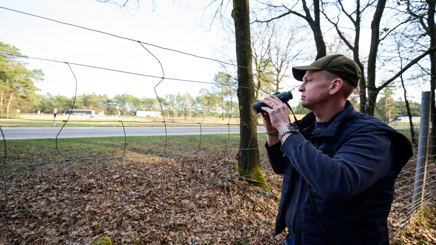 Jagdpächter Kai Hellwinkel Foto: Philipp Schulze/dpa
