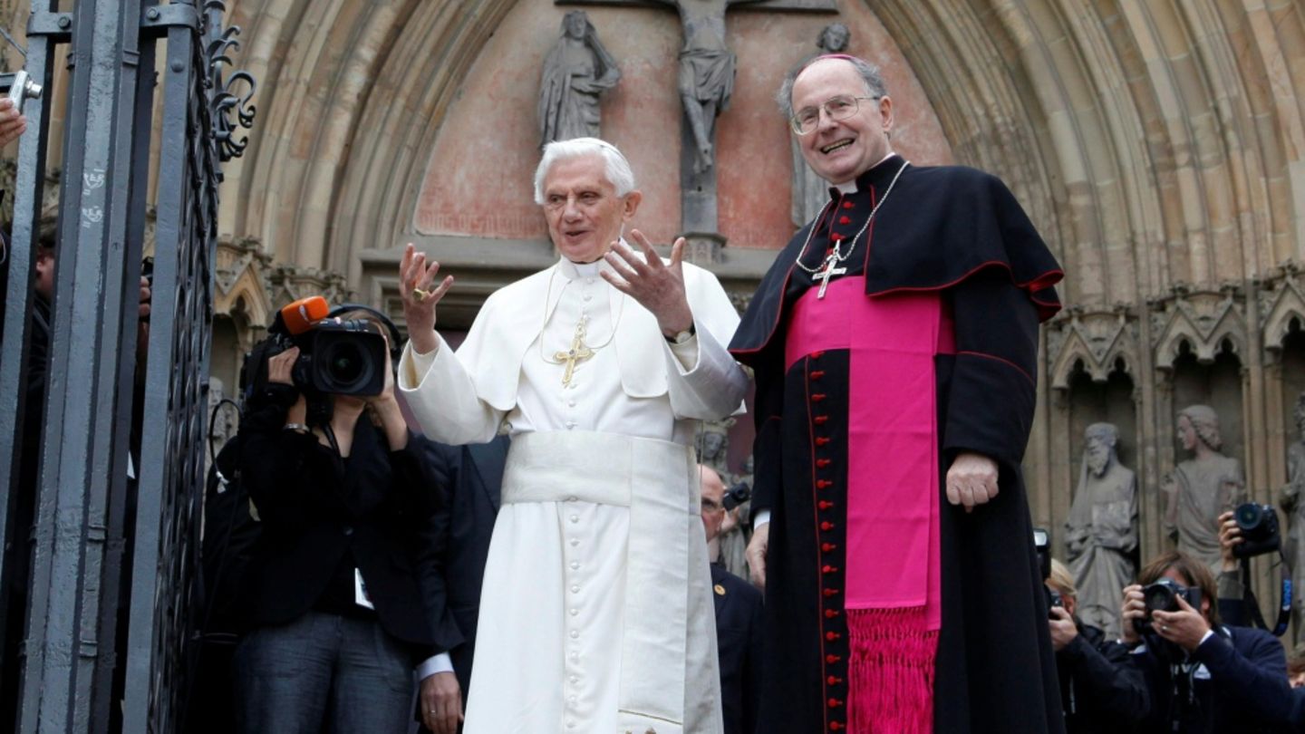 Wanke mit Papst Benedikt XVI. bei Deutschlandbesuch 2011