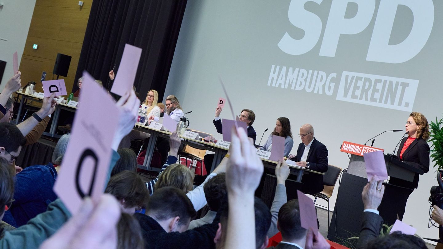 Mit großer Mehrheit haben Hamburgs Sozialdemokraten eine Resolution für eine Bewerbung um Olympische Spiele in der Hansestadt ve