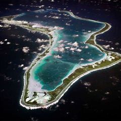 Das Atoll Diego Garcia gehört zum britischen Territorium im Indischen Ozean und wird von Großbritannien und den USA militärisch genutzt
