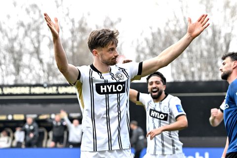 Lukas Petkov erzielte gegen Bielefeld zwei Tore. Foto: Harald Tittel/dpa