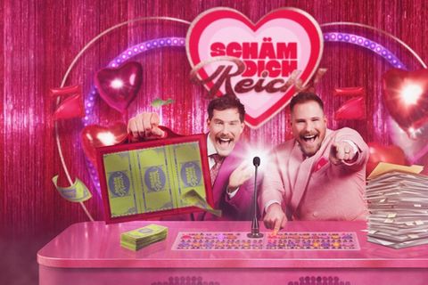 Dennis und Benni Wolter in "Schäm dich Reich!".