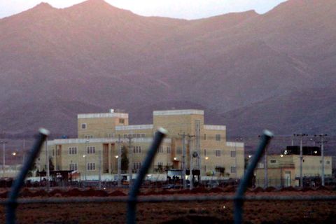 Die Urananreicherungsanlage Natans war schon im Juni vergangenen Jahres angegriffen worden. (Archivbild) Foto: Abedin Taherkenar