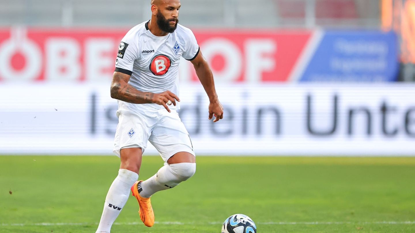 Siegtorschütze Terrence Boyd Foto: Daniel Karmann/dpa