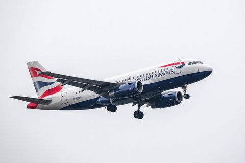 Ein Flugzeug der British Airways