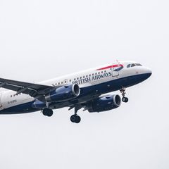 Ein Flugzeug der British Airways