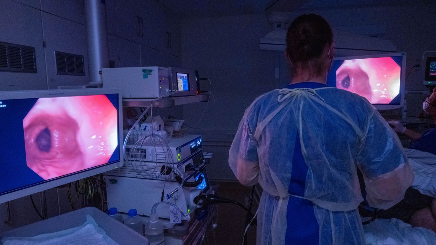 Mittels Darmspiegelung können schon Vorstufen von Darmkrebs erkannt werden. Foto: Stefan Sauer/dpa
