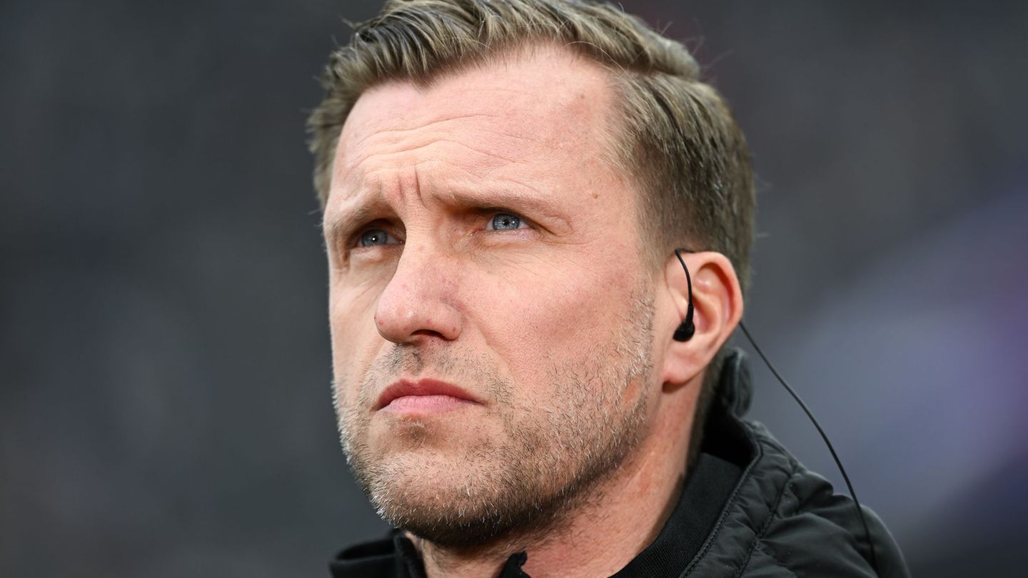 Sportvorstand Markus Krösche hat bei Eintracht Frankfurt noch einen Vertrag bis 2028. Foto: Florian Wiegand/dpa