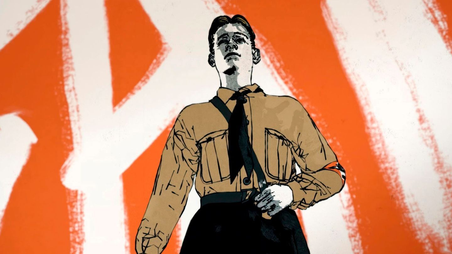 Tagebücher erzählen in "Hitlers Volk" vom Leben der Deutschen im Krieg. Sieben Lebenslinien, sieben Schicksale aus Deutschland – zwischen Gefolgschaft, Karriere, Zerrissenheit, Anpassung, Verzweiflung und Tod.