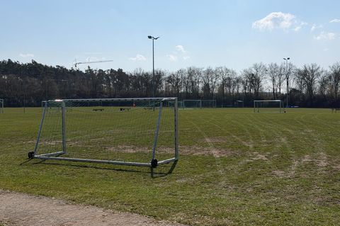 Ein Fußballplatz in Erlangen
