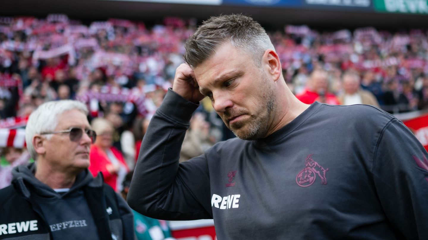 Vieles deutete auf ein Aus von Lukas Kwasniok als Trainer des 1. FC Köln hin. Foto: Marius Becker/dpa