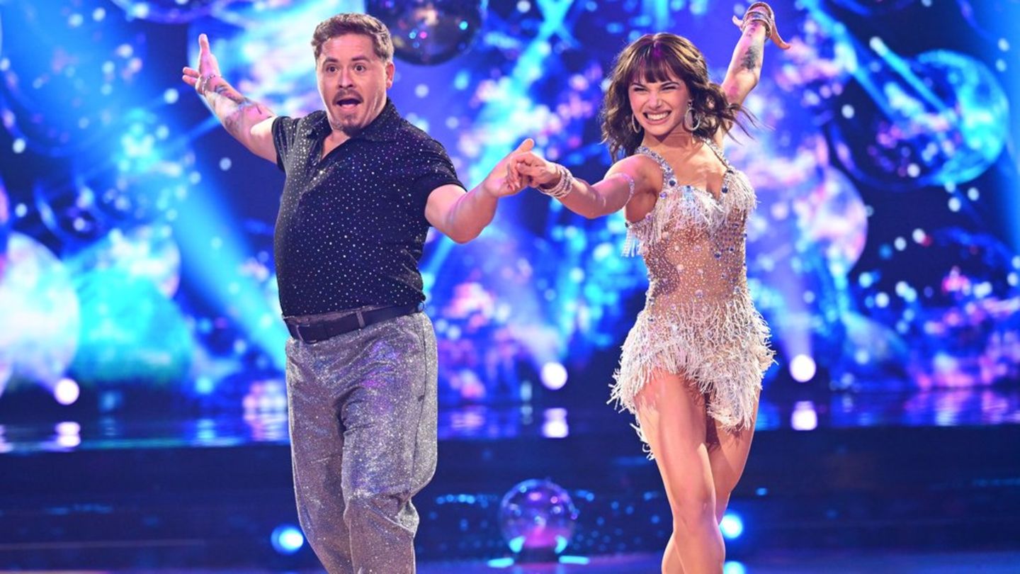 Gustav Schäfer und Anastasia Maruster legten am 20. März einen Cha-Cha-Cha aufs Parkett bei "Let's Dance".