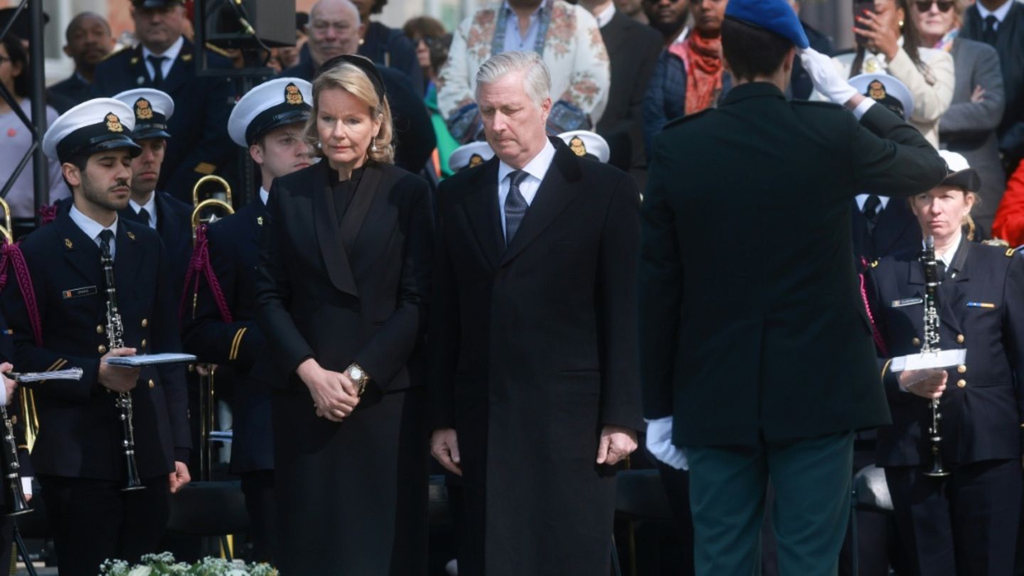 Königin Mathilde und König Philippe