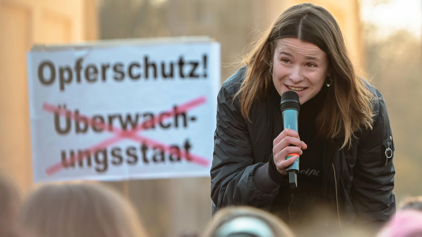 Die Klimaschutzaktivistin Luisa Neubauer