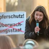 Die Klimaschutzaktivistin Luisa Neubauer