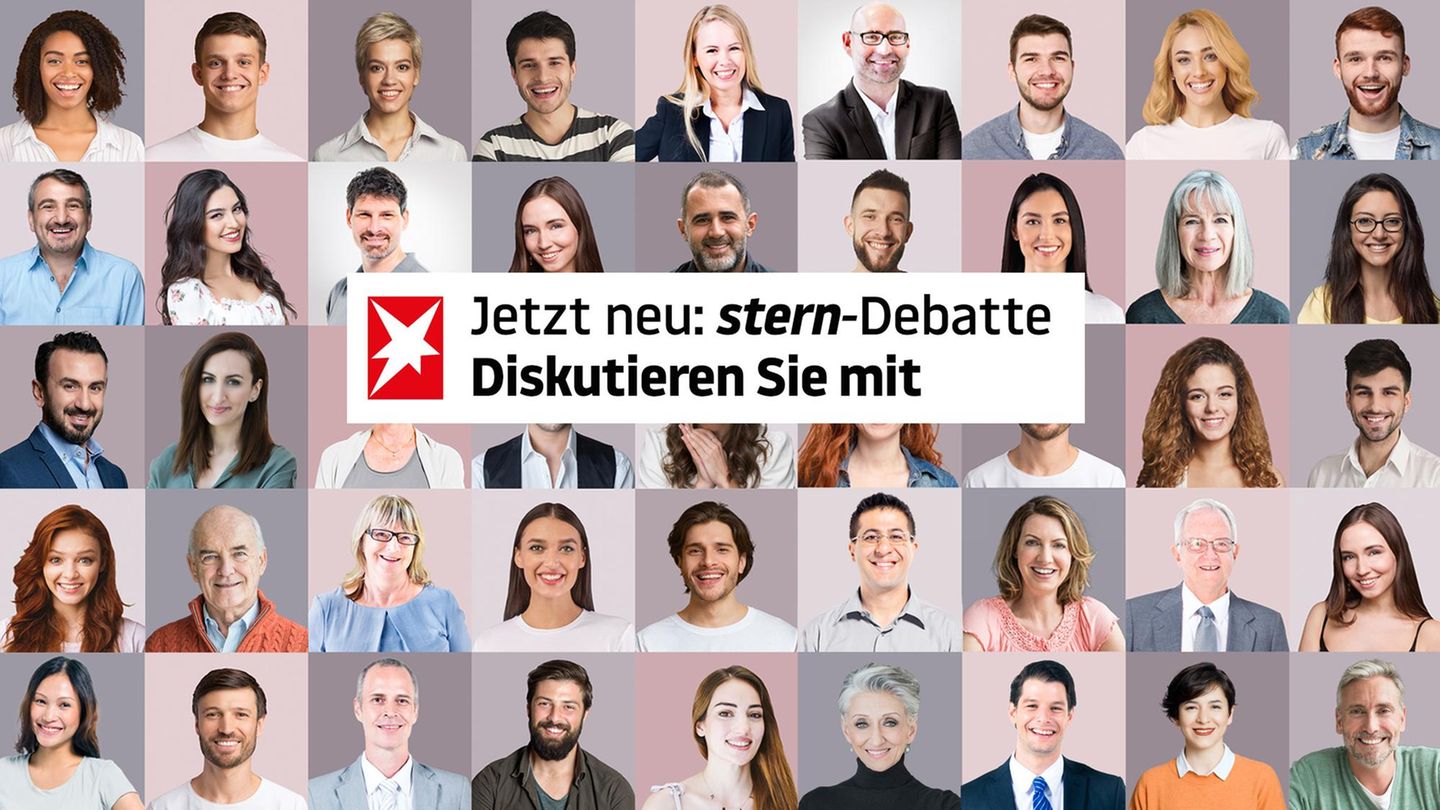 Neue Community: Und was meinen Sie? Diskutieren Sie mit – bei stern-Debatte!