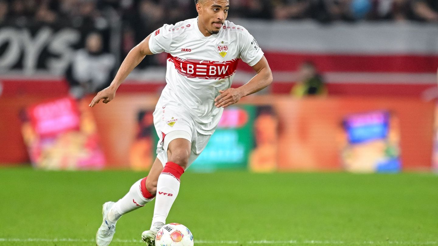 Nationalspieler Jamie Leweling ist angeschlagen. (Archivbild) Foto: Harry Langer/dpa