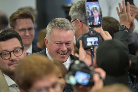 CDU-Herausforderer Gordon Schnieder hat die Wahl gewonnen. Foto: Hannes Albert/dpa