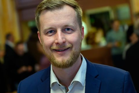 Martin Heusler wird neuer Landrat im Kreis Spree-Neiße. Foto: Patrick Pleul/dpa