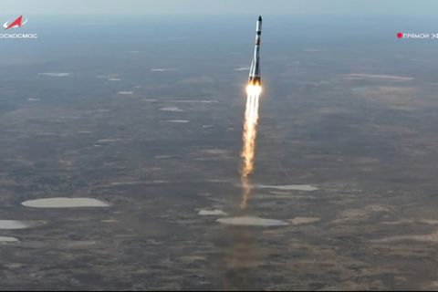 Erfolgreicher Raketenstart in Baikonur